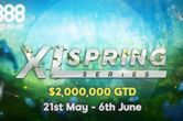 888poker Guarantees $2 Million for the XL Spring Series; Starts May 21
