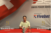 Swiss Poker Series: Le Main Event pour Jean Daniel Champod