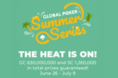 Four Players Claim Main Event Titles in Global Poker Summer Series