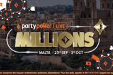 Envolez-Vous pour le MILLIONS Malta avec PartyPoker!