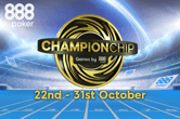 Low Buy-ins and High Guarantees Await in the 888poker ChampionChip Games