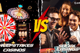 Sweepstakes Casino vs. Social Casinos: What's the Difference?