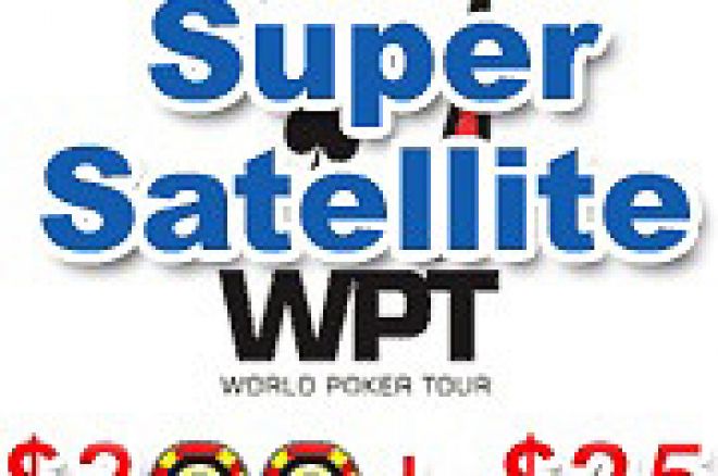 PartyPoker presents WPT Super Satellite - $300+$25! 0001