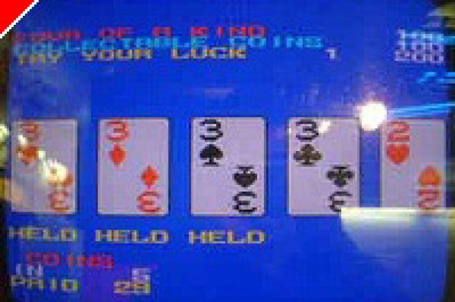 electronic poker game