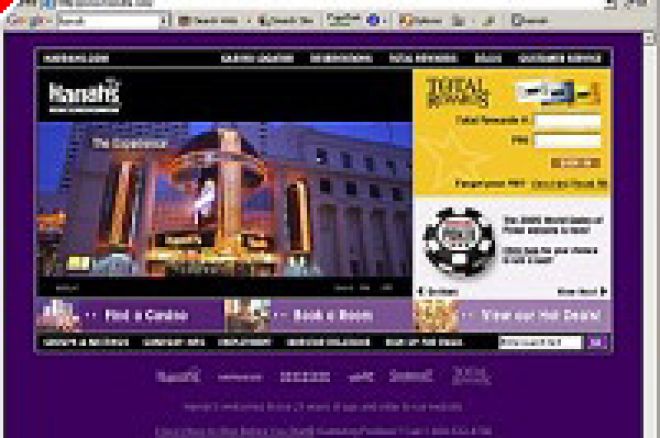 Harrah's Launches Re-designed Web Site 0001