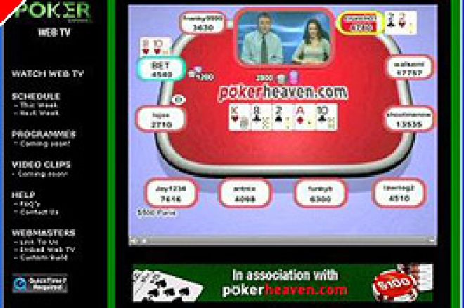 Poker Channel lanserer gratis web-tv 0001 Poker Channel lanserer gratis web-tv 0001