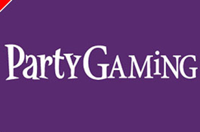 Party Gaming Schriftzug Party Gaming Schriftzug