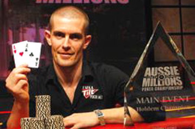 Gus Hansen voittaa Aussie Millions-turnauksen 0001 Gus Hansen voittaa Aussie Millions-turnauksen 0001