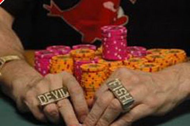 2007 WSOP Updates C Event #7, Pot Limit Omaha (with re-buys) C 'Devilfish,' Cajelais Lead Final Table 0001