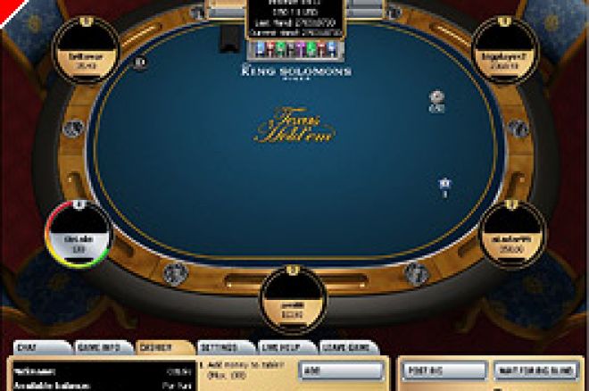 King Solomon Poker regala 20.000 Euro 0001