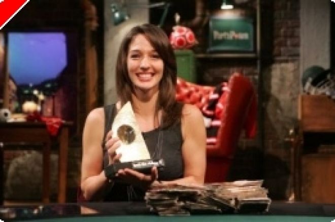 Kara Scott gewinnt PartyPoker Sports Stars Challenge 0001 Kara Scott gewinnt PartyPoker Sports Stars Challenge 0001