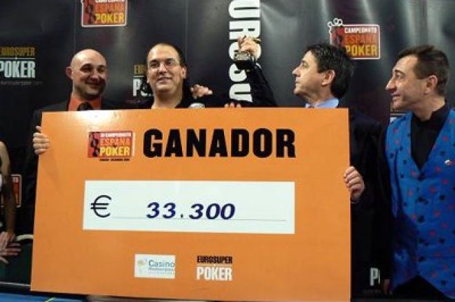 Juan de Diego, editor de es.pokernews.com, se lleva el Campeonato de España de Villajoyosa 0001