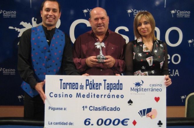 Luis Perdiguero se impone en el torneo de tapado del casino de Villajoyosa 0001