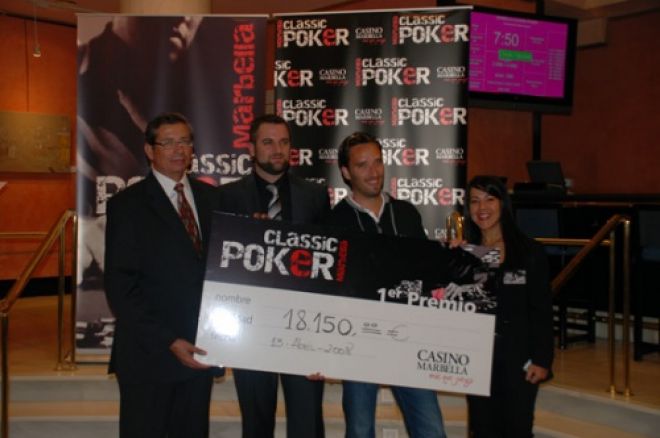 Tim Chawes vencedor del I Marbella Classic Poker 0001