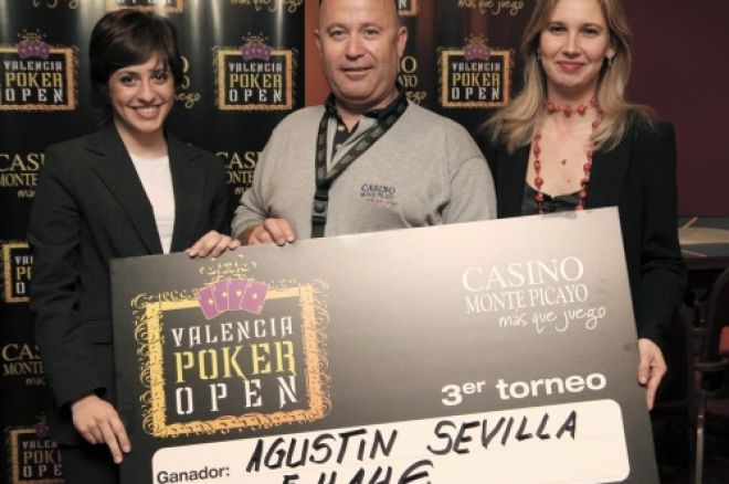 Agustín Sevilla arrolla en el III Valencia Poker Open 0001