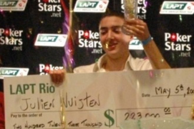 Julien Nuijten wint LAPT! | Overig Poker Nieuws 0001 Julien Nuijten wint LAPT! | Overig Poker Nieuws 0001