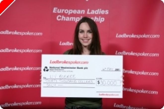 Liv Boeree vence en el primer campeonato femenino europeo de Ladbrokes Poker 0001