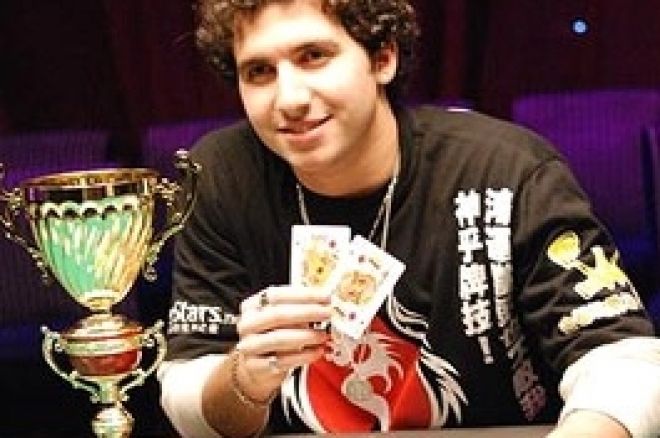 APPT de Macao de PokerStars.com, mesa final: Sabat, clasificado online, es el campeón 0001