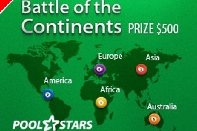 PoolStars Lancia il Battle of the Continents 0001