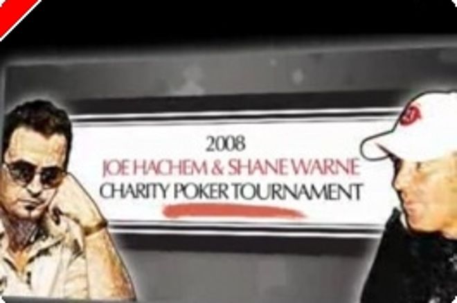 Joe Hachem i Shane Warne Zapowiedzieli Charytatywny Turniej Pokerowy 0001 Joe Hachem i Shane Warne Zapowiedzieli Charytatywny Turniej Pokerowy 0001