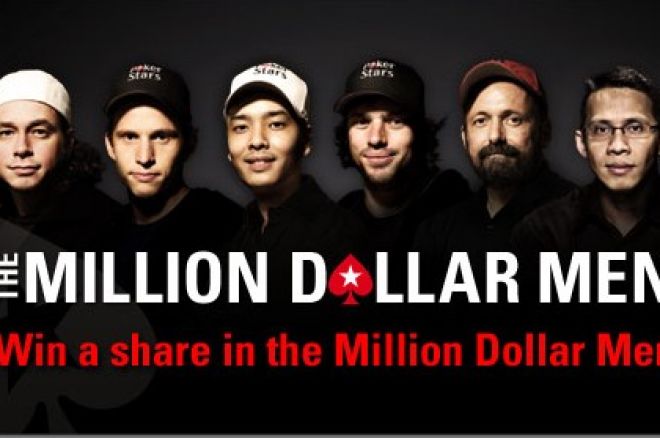 PokerStars 'Million Dollar Men' Promo Offers Players Chance to Share the Wealth 0001