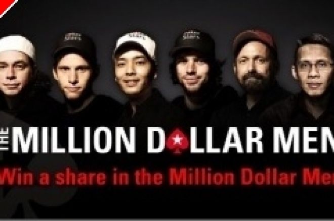 Vinn en del av premiepengene til PokerStars 'Million dollar men' 0001 Vinn en del av premiepengene til PokerStars 'Million dollar men' 0001