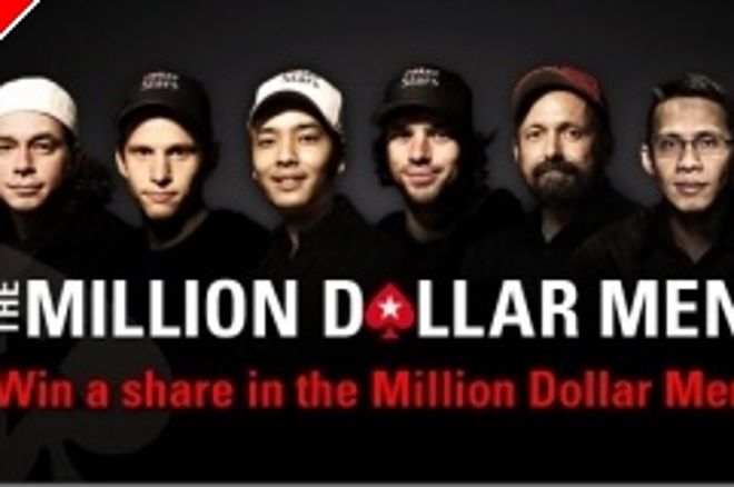 La promoción de PokerStars \"Million Dollar Men\" te ofrece compartir las ganancias 0001