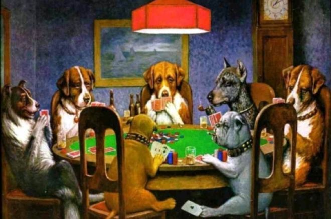 Peinture : 'Dogs playing Poker', icône de la culture pop 0001