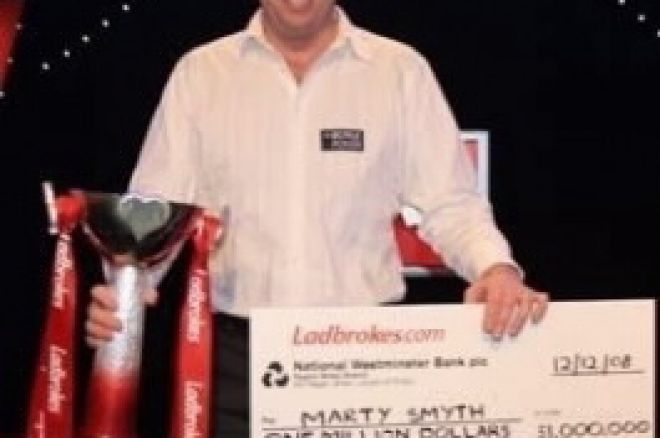 Marty Smyth osvojil Ladbrokes Poker Million VII 0001 Marty Smyth osvojil Ladbrokes Poker Million VII 0001