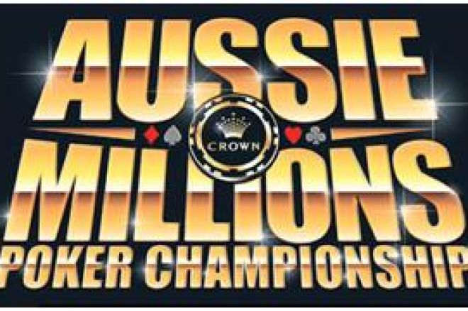 Aussie Millions; knallend het nieuwe jaar in 0001 Aussie Millions; knallend het nieuwe jaar in 0001
