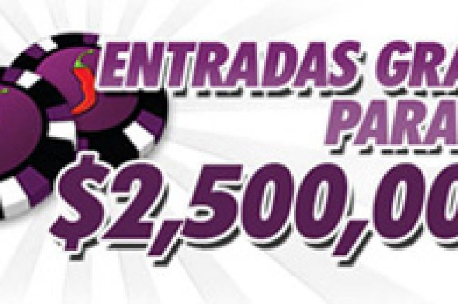 Entradas Grátis para o Torneio $2,500,000 Garantidos na ChiliPoker! 0001