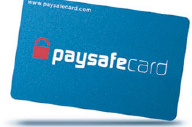 Dépôt poker en ligne - La carte prépayée PaysafeCard désormais en France 0001