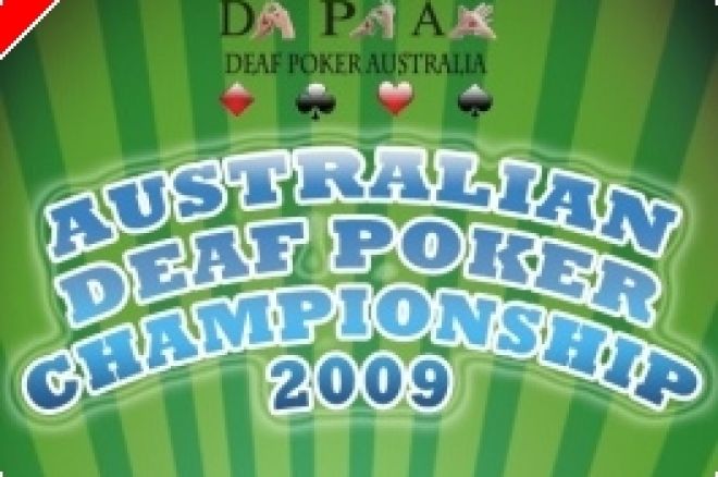 Lanciato il Deaf Poker Australia - Questa Estate il Campionato 0001