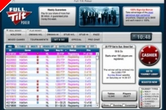 Poker en ligne - Full Tilt Sunday $750,000 Guarantee : 'SteveyMoney' plus gros vainqueur du week-end 0001