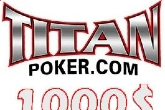 $1000 PokerNews Cash Freeroll na Titan Poker – HOJE! 0001