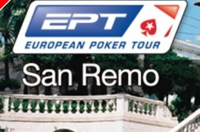 EPT San Remo 2009 dag 1B - Luske, Thierry en RaSZi door naar dag 2 0001 EPT San Remo 2009 dag 1B - Luske, Thierry en RaSZi door naar dag 2 0001