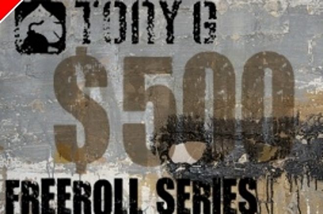 Torneos gratuitos Pokernews - Freerolls especiales de 500$ en Tony G Poker 0001 Torneos gratuitos Pokernews - Freerolls especiales de 500$ en Tony G Poker 0001