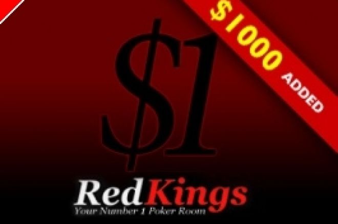 Torneos RedKings Poker - En exclusiva : 1$+0.10$ y premios garantizado 1.000$ 0001