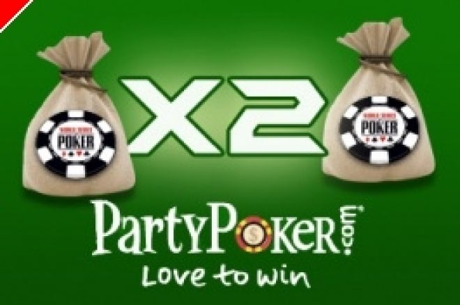 WSOP – ¡Urgente! Hoy miércoles termina el plazo de clasificación para el freeroll de Party Poker del domingo, con doble premio d 0001