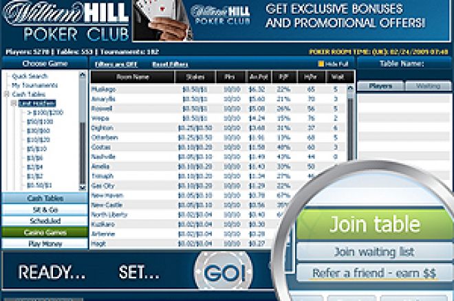 William Hill Poker, nouvelle salle francophone de poker online 0001
