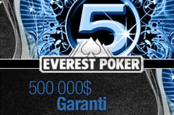 Everest Poker : satellites Steps pour un tournoi 500.000$ garantis à Vegas 0001