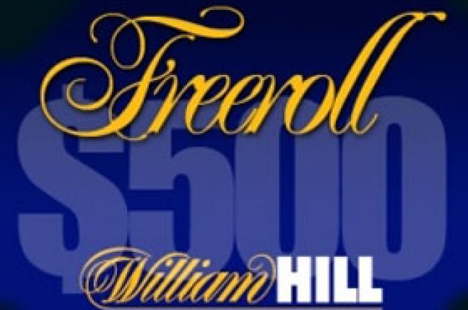 william hill freeroll