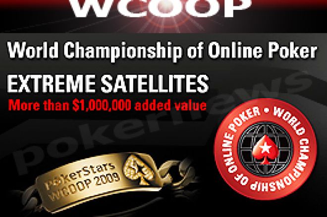 PokerStars WCOOP Extreme Satellites : $1 Million en tickets ajoutés 0001