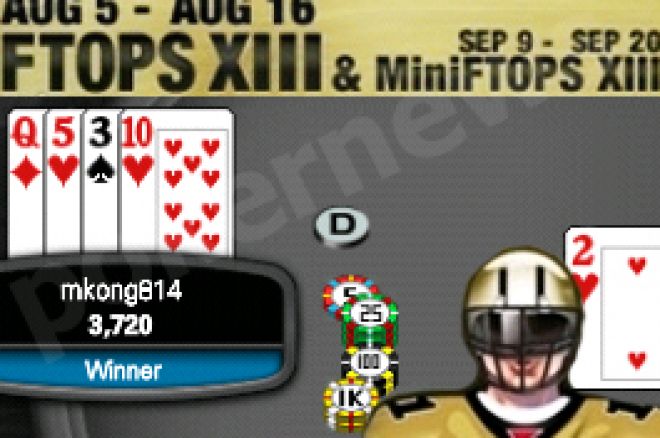 Full Tilt Poker FTOPS XIII Event #18 : 'mkong814' heureux champion 0001
