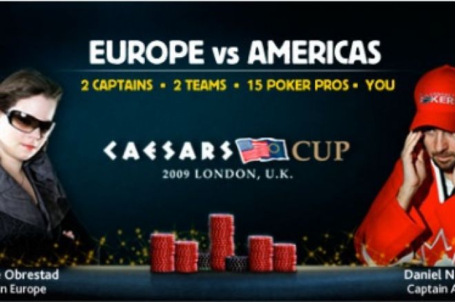 Hellmuth, Juanda, Grospellier и Minieri в Caesars Cup 0001 Hellmuth, Juanda, Grospellier и Minieri в Caesars Cup 0001