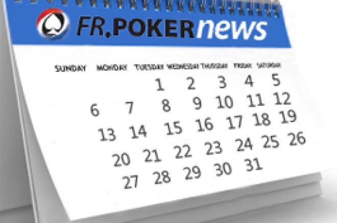 Calendrier Poker Septembre 2009 : Tournois live et online 0001