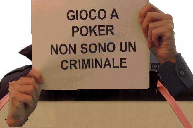 gioco poker non sono criminale