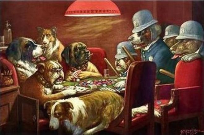 Pitbull Poker : Attention, chien méchant 0001