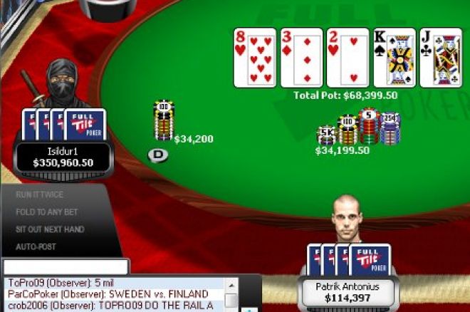 Antonius остана без пари във Full Tilt Poker 0001 Antonius остана без пари във Full Tilt Poker 0001