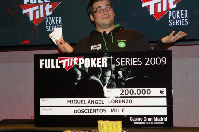 miguel angel lorenzo migu full tilt poker series